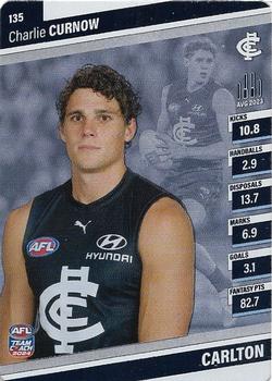 2024 AFL TeamCoach - Silver #135 Charlie Curnow Front